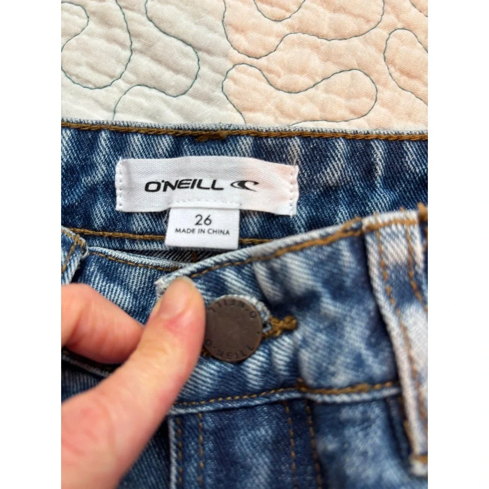 O'Neill‎ Mari Straight Leg Jeans Medium Wash Blue Size 26